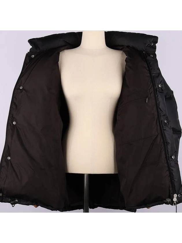 Technical Waterproof Down Jacket Black - GUCCI - BALAAN 6