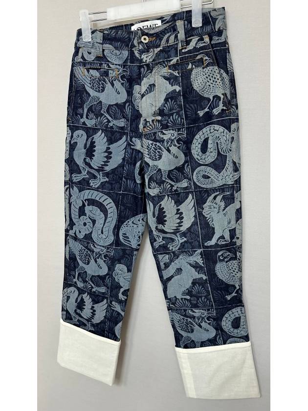 William De Morgan Fisherman Denim Pants 28 - LOEWE - BALAAN 3