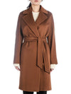 Karim Waist Belt Single Coat Brown - MAX MARA - BALAAN 2