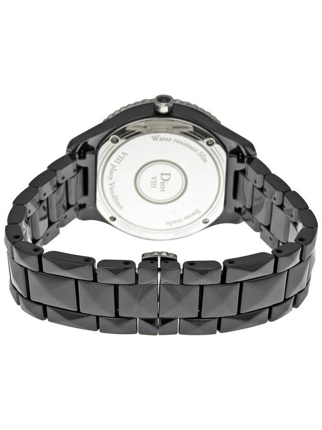 Dior VIII Christal Diamond Black Ceramic Ladies Watch CD1241E0C001 - DIOR - BALAAN 3