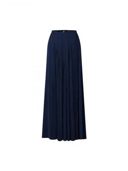 Pleated Accent Maxi Skirt 1AC4SL - LOUIS VUITTON - BALAAN 2