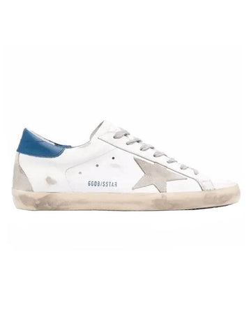 Superstar Classic Low Top Sneakers Blue White - GOLDEN GOOSE - BALAAN 1