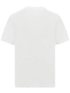 Zewel Print Cotton Short Sleeve T-Shirt White - ISABEL MARANT - BALAAN 4