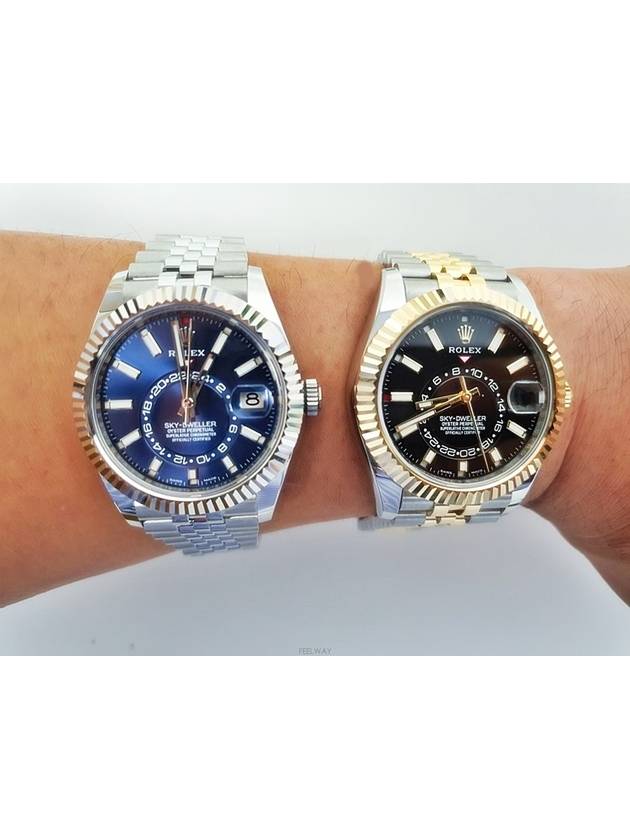 Skydweller Steel Blue Plate 23 Years Old - ROLEX - BALAAN 6