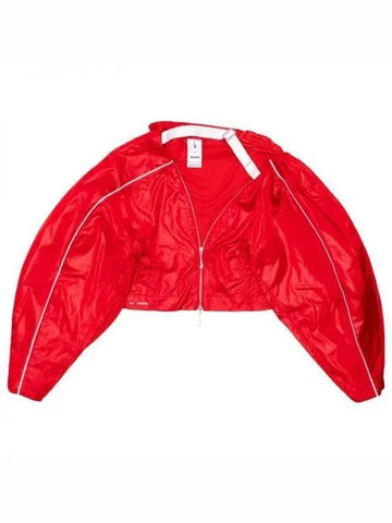 Off Shoulder Track Jacket University Red - NIKE - BALAAN 1