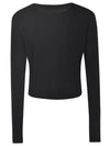 Bea Cropped Cardigan Black - VIVIENNE WESTWOOD - BALAAN 4