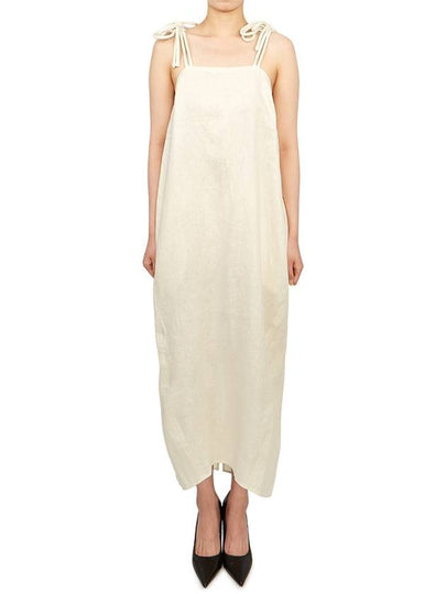 Senna Sleeveless Long Dress Ivory - MAX MARA - BALAAN 2