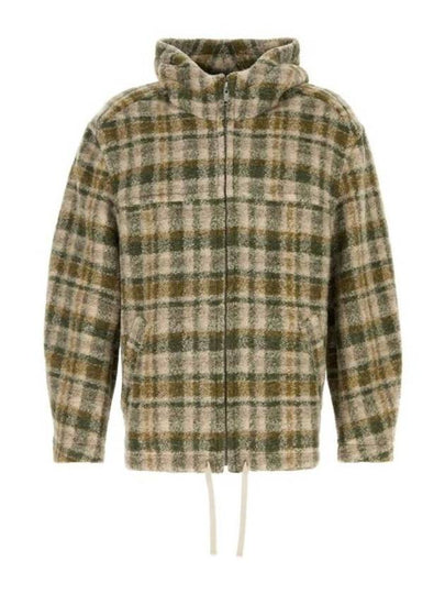 Kurt Oversized Check Wool Jacket Green - ISABEL MARANT - BALAAN 2