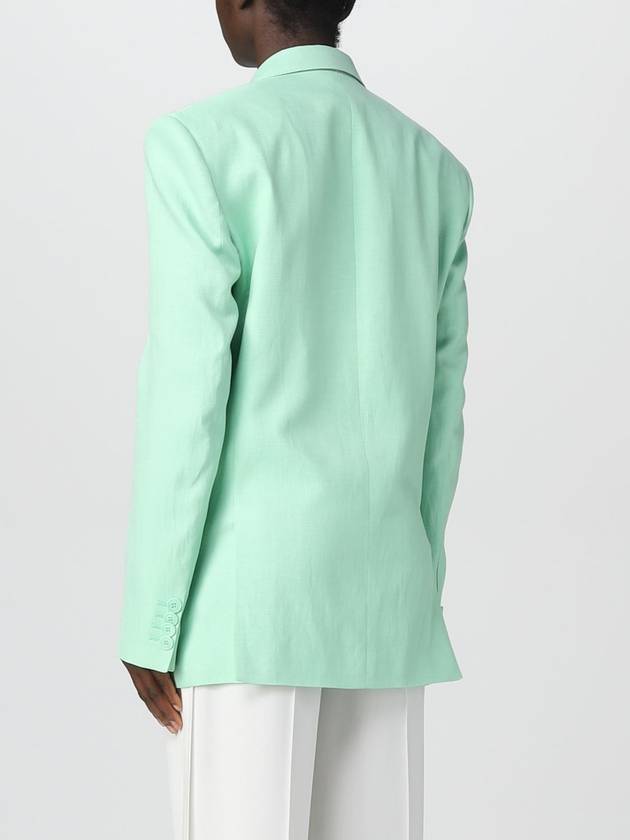 Blazer Stella McCartney in viscosa e lino - STELLA MCCARTNEY - BALAAN 3