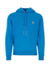 Fox Head Patch Regular Hoodie Light Blue - MAISON KITSUNE - BALAAN 2