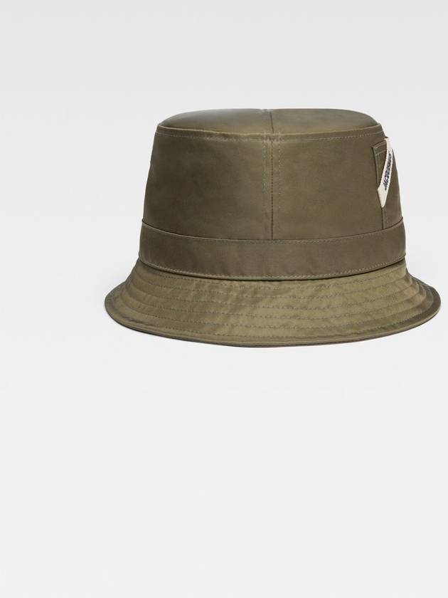 Le Bob Ovalie Nylon Bucket Hat Khaki - JACQUEMUS - BALAAN 2