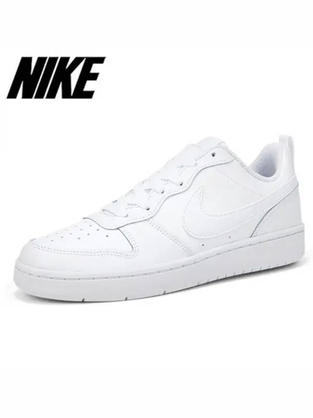 Courtbarrow 2 Low Top Sneakers Triple White - NIKE - BALAAN 2