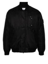 Compass Wappen Logo Twill Padding Bomber Jacket Black - STONE ISLAND - BALAAN 2