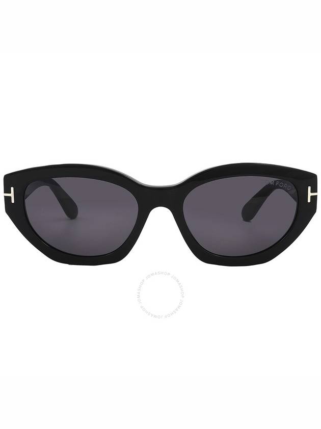 Eyewear Round Frame Tinted Sunglasses FT1086 - TOM FORD - BALAAN 2