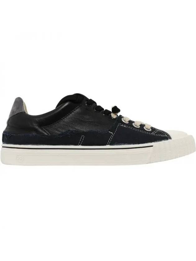 Men's Evolution Low Top Sneakers Black - MAISON MARGIELA - BALAAN 2