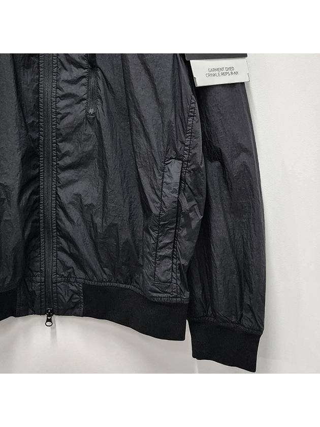 Garment Dyed Crinkle Reps R Nylon Jacket Black - STONE ISLAND - BALAAN 8