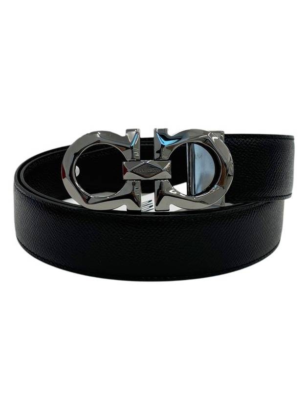 Ferragamo Gancini Reversible Belt 725421 - SALVATORE FERRAGAMO - BALAAN 2