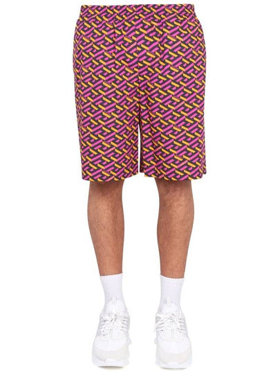 Shorts WITH La Greca Print 10024761A049925R310 B0040193890 - VERSACE - BALAAN 2