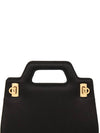 Wanda Mini Bag Black - SALVATORE FERRAGAMO - BALAAN 9