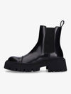 Tractor Leather Chelsea Boots Black - BALENCIAGA - BALAAN 2