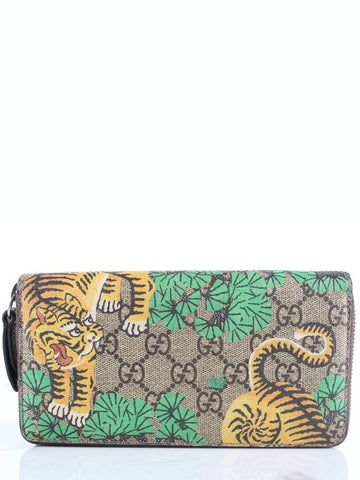 Bengal tiger zipper long wallet - GUCCI - BALAAN 1