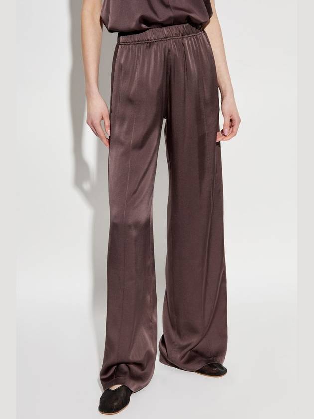 Forte_forte Silk Loose-fit Trousers, Women's, Brown - FORTE FORTE - BALAAN 3