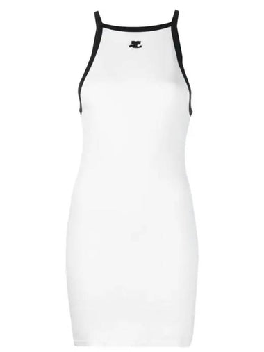 Courrèges Light Lip Contrast One Piece 123JRO160JS0070 - COURREGES - BALAAN 1