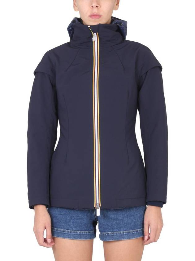 K-Way Zippered Windbreaker - K-WAY - BALAAN 1