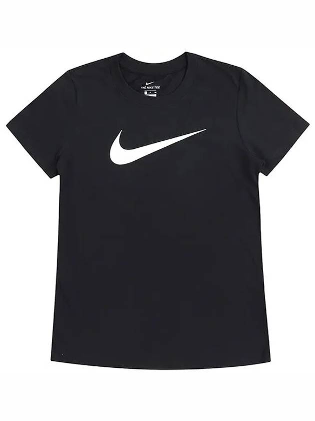 Dri Fit Crew Short Sleeve T-Shirt Black - NIKE - BALAAN 3