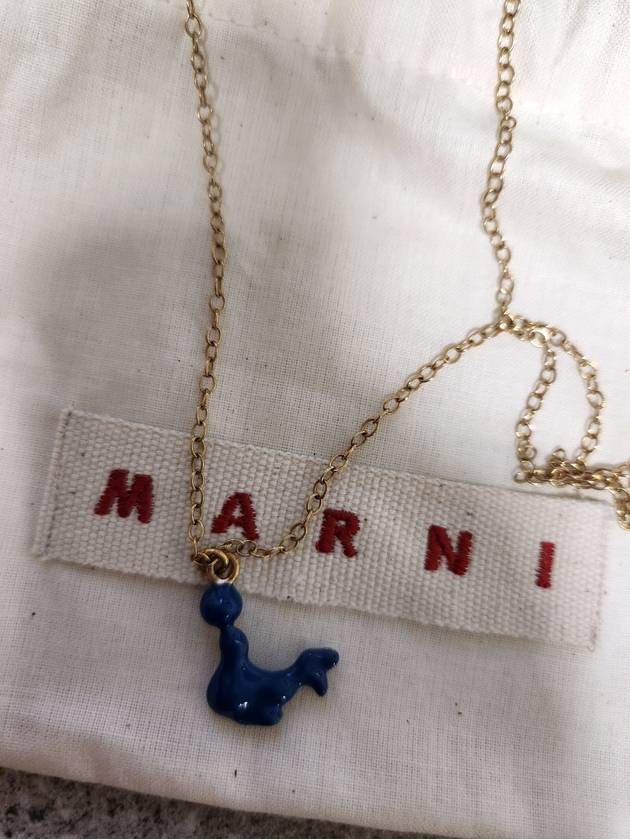 Dolphin charm pendant necklace - MARNI - BALAAN 5