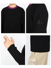 Shadow Project Crewneck Knit Top Black - STONE ISLAND - BALAAN 4