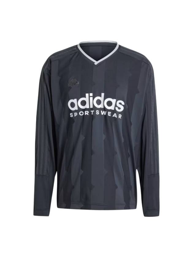 adidas tee long sleeve jacquard jersey black IX1336 - ADIDAS - BALAAN 1