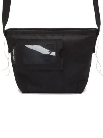 ID ID Slot Webbing Strap Canvas Messenger Crossbody Bag - ACNE STUDIOS - BALAAN 1