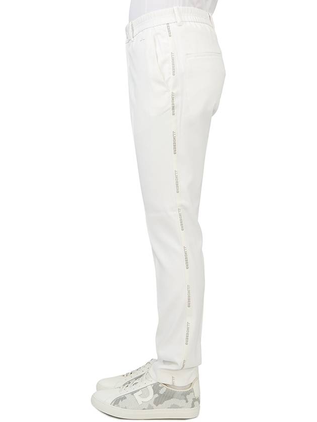 Men's Stuart Striped Pants White - J.LINDEBERG - BALAAN 4