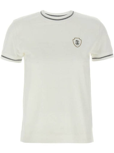 Brunello Cucinelli T-shirts and Polos White - BRUNELLO CUCINELLI - BALAAN 1