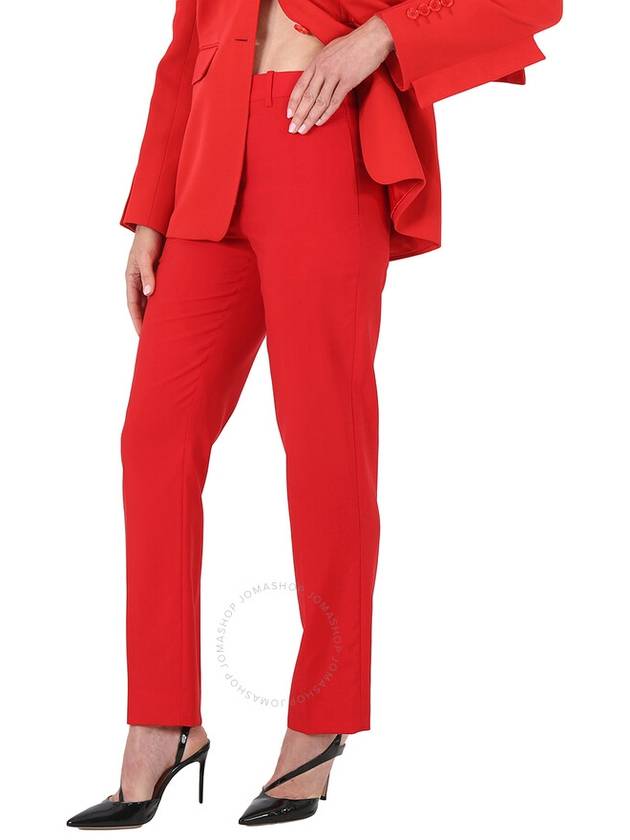 Givenchy Ladies Pop Red Concealed Fastening Tailored Trousers, Waist Size 38" - GIVENCHY - BALAAN 3