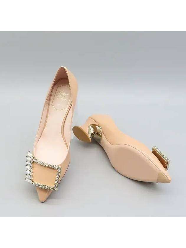 RVW54526440 Beige Color Patent Pumps Women Shoes - ROGER VIVIER - BALAAN 3