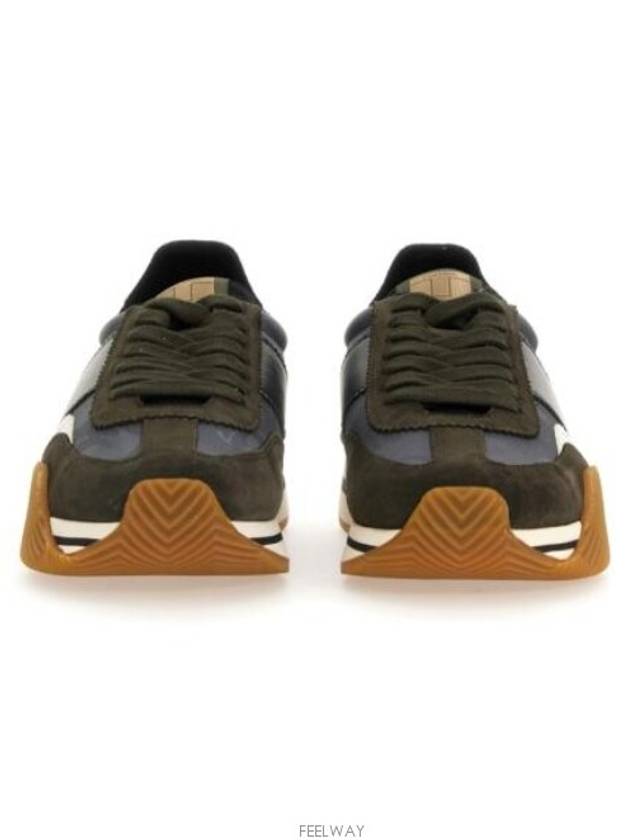 Men's James Low Top Sneakers Black - TOM FORD - BALAAN 3
