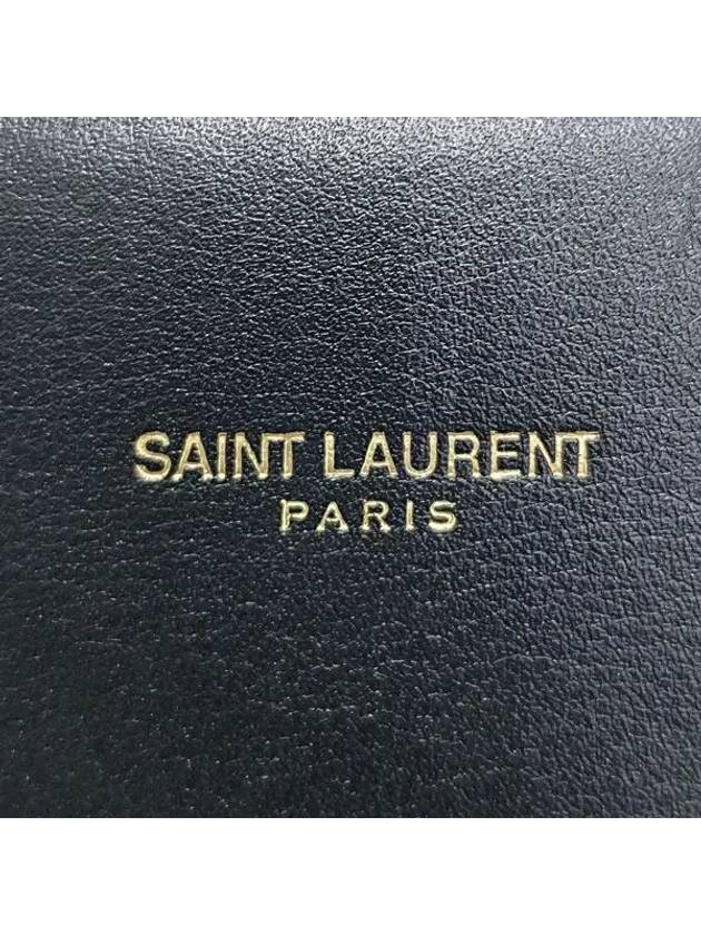 355153 Black color MINI SAC JOUR de tote bag shoulder strap 2WAY - SAINT LAURENT - BALAAN 4