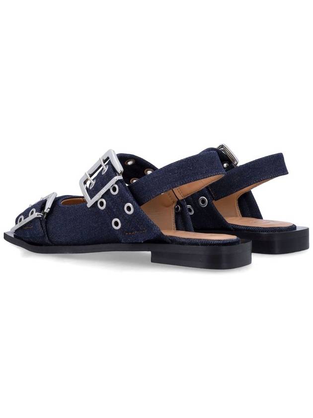 Feminine buckle ballerinas - GANNI - BALAAN 4