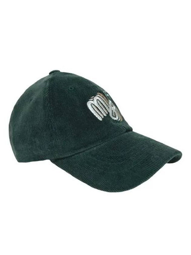 MB Corduroy Ball Cap Golf Ball Cap DGREEN - MONBIRDIE GOLF - BALAAN 1