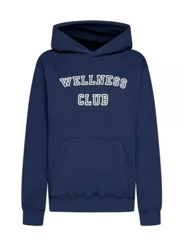 Lettering Logo Hoodie Navy - SPORTY & RICH - BALAAN 2