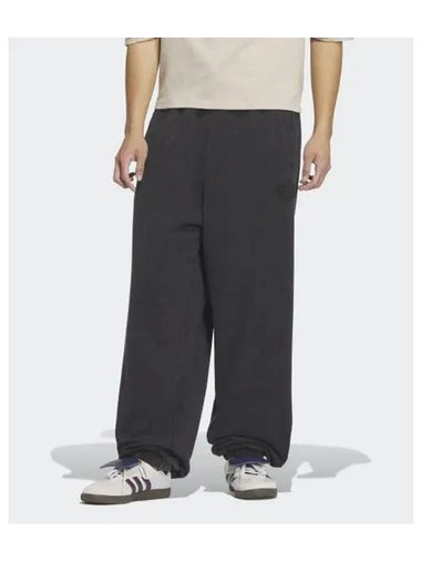 Washed Track Pants Black - ADIDAS - BALAAN 1