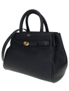 Small Belted Bayswater Tote Bag Black - MULBERRY - BALAAN 3