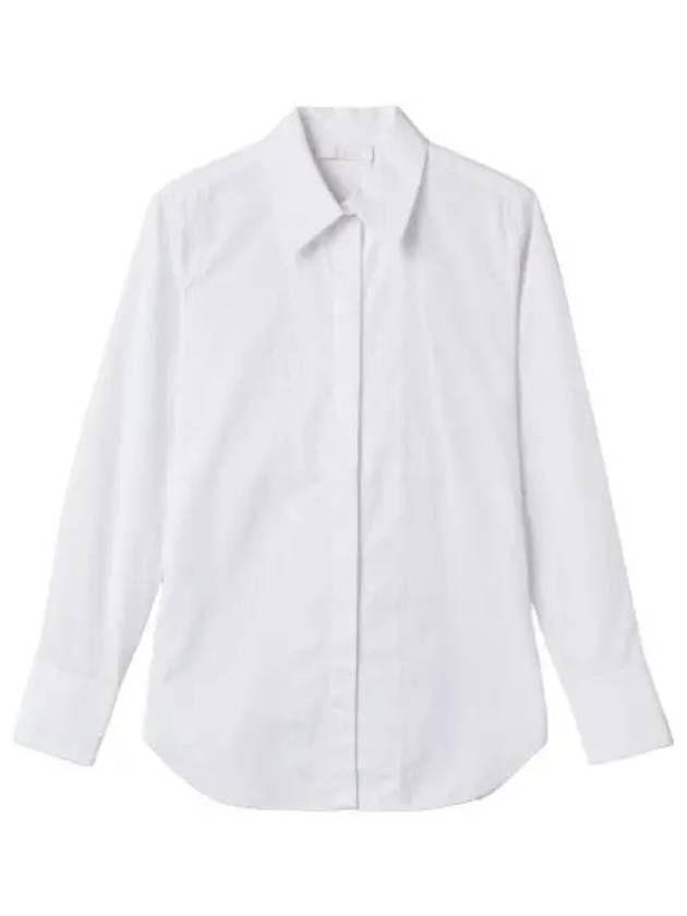 Scallop Embroidered Shirt White - CHLOE - BALAAN 1