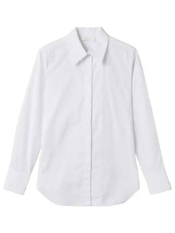 Scallop Embroidered Shirt White - CHLOE - BALAAN 1
