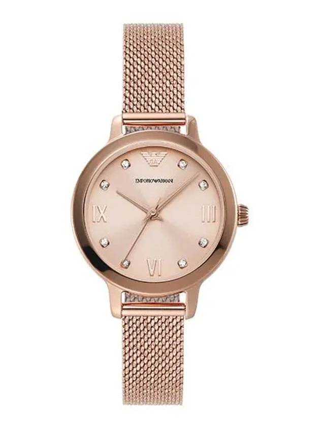 Women's Cleo Metal Watch Rose Gold - EMPORIO ARMANI - BALAAN 1