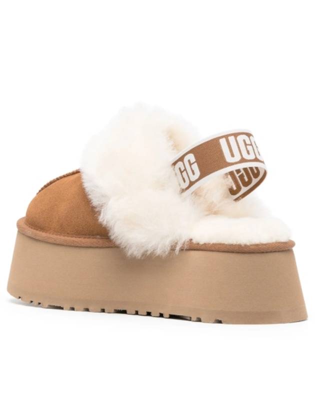 Funkette Platform Slippers Chestnut - UGG - BALAAN 4