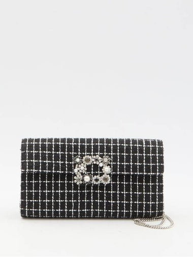 Efflorescence Clutch In Tweed - ROGER VIVIER - BALAAN 1