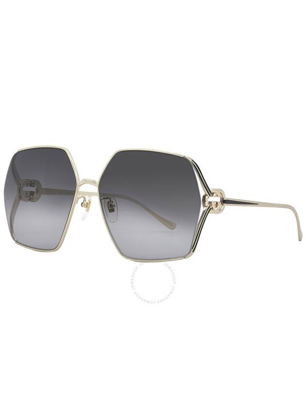 Eyewear Interlocking G Sunglasses Gold - GUCCI - BALAAN 4